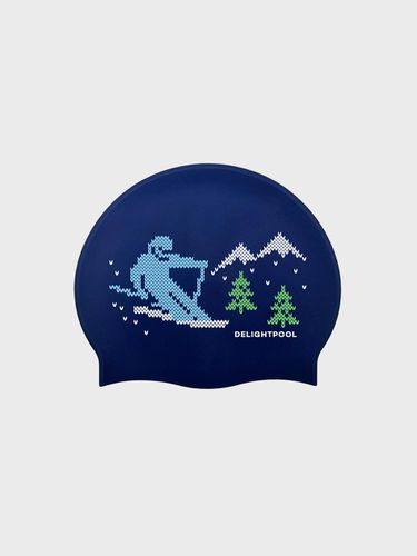 Snow Rider swim cap - Navy - DELIGHTPOOL - Modalova