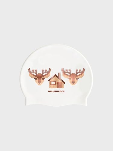 Twilight deer swim cap - White - DELIGHTPOOL - Modalova