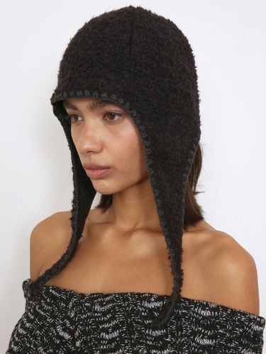 BOHO STITCHED AVIATOR BEANIE, BLACK - Polysooem - Modalova