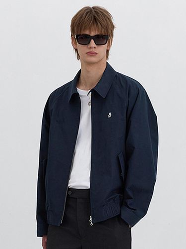 UNISEX SUMMER HARRINGTON JACKET [FRENCH NAVY] (UDJU5B122N2) - Dunst for MEN - Modalova