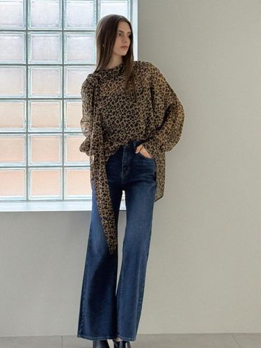 Rib Bootcut Denim Pants - MOIR SEOUL - Modalova
