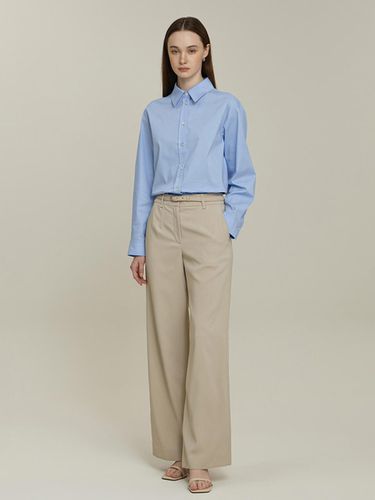 Belted Wide Pants (ITP3WPT310) (2COLOR) - IT MICHAA - Modalova