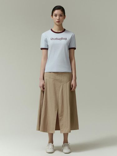 Unbalanced Slit Skirt (ITP3WSK320) (2COLOR) - IT MICHAA - Modalova