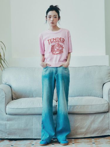 Bootcut Denim Pants (JZDP321B) - Jucy Judy - Modalova