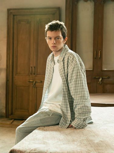 Multi Checkered Long Sleeve Shirt [Light Grey] (MS5364A552) - SAND SOUND - Modalova
