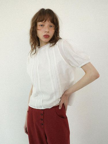 【SALE】新品fletta長袖シャツホワイトブラウストップスflétta fletta Clothing | Modalova