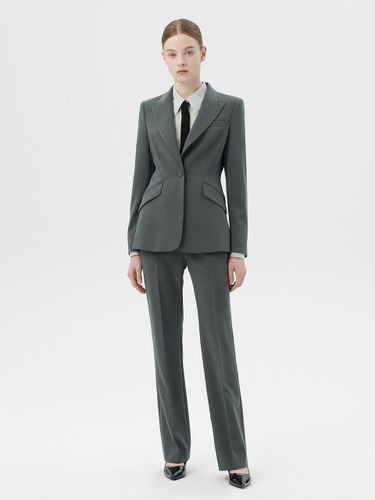 CLASSIC FLARED PANTS [KHAKI] - TOYKEAT - Modalova