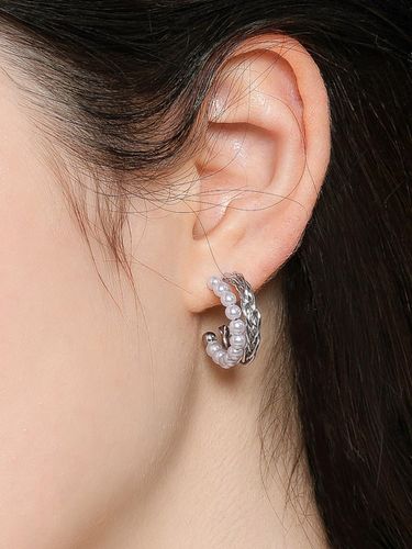 Camilla Braided Hoop Earrings - Dana Burton - Modalova