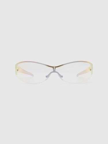 WINNI Matte Sunglasses [White] - BLUE ELEPHANT - Modalova