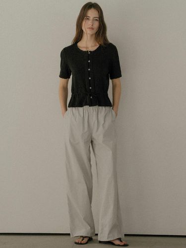 String nylon pants (KNSS03PT01) [Gray] - KNOWN BETTER - Modalova