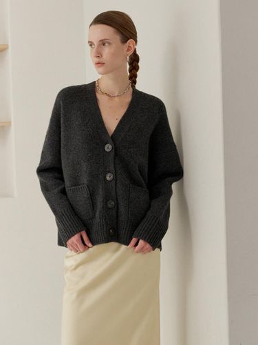 SOFT CARDIGAN [CHARCOAL] - BINOVULAR - Modalova