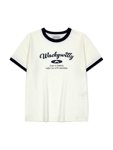 ★Wacky WiLLy★ Logo graphic long sleeve t-shirt white Wacky Willy Shirts for Women | Modalova