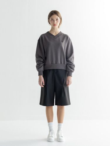 Relaxed Pleated Bermuda Shorts [] - READLEAD - Modalova