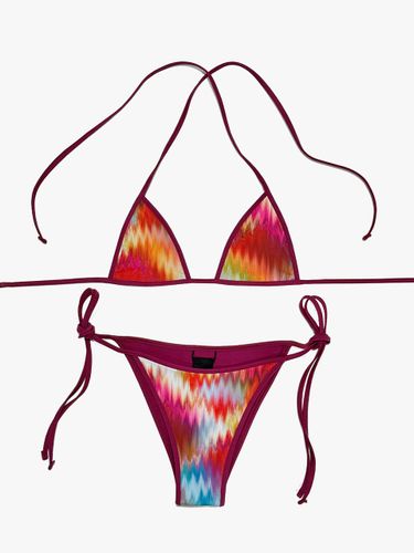 Zoe Triangle Bohemian Wave Bikini [micro] - AMUN - Modalova