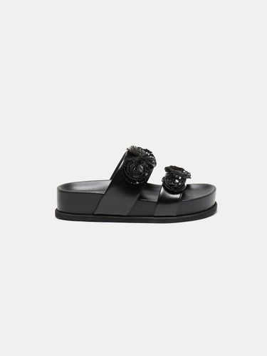 ★SUECOMMA BONNIE★ Jewelry buckle slideblack DG2AM25018BLK Jewelry buckle sandal(black)_SUECOMMA BONNIE - 코오롱몰