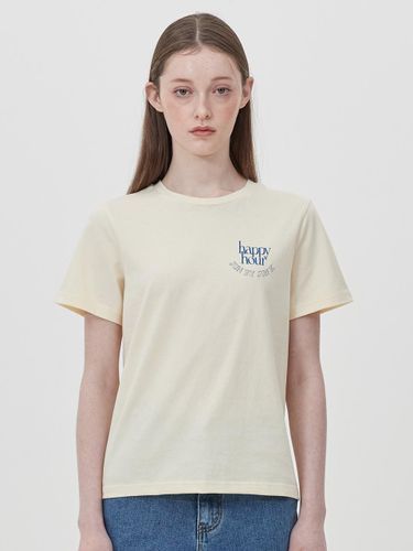 Happy Hour T-shirt [Yellow] - Jun by Jun k. - Modalova