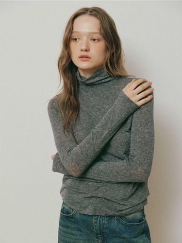 Wool Jersey Turtleneck Sweater [4Color] - REED - Modalova