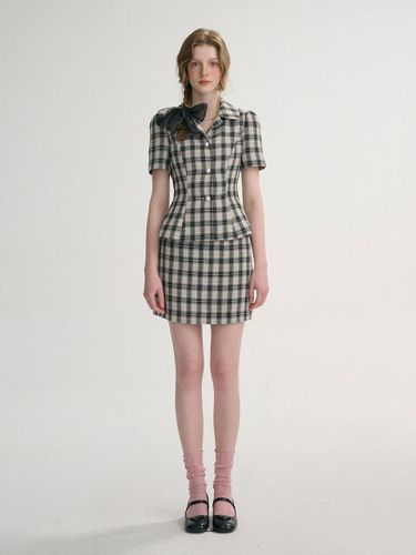 Joy Check Tweed Two-Piece Set - Sincethen - Modalova