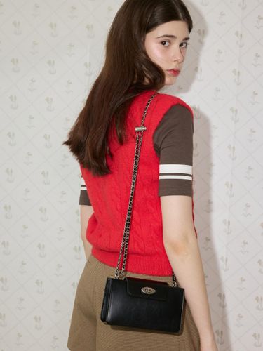 ｜JILLSTUART｜ Joy dual buckle shoulder bag ver nylon JILLSTUART Joy Dual buckle shoulder bag ver PU