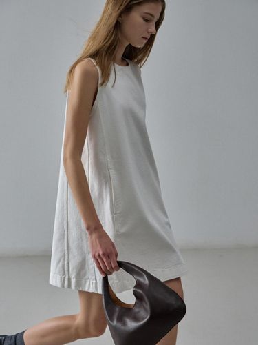 FACADE PATTERN ♥ Textured Cotton Sleeveless Designer fashion, Seoul-fully created | W Concept