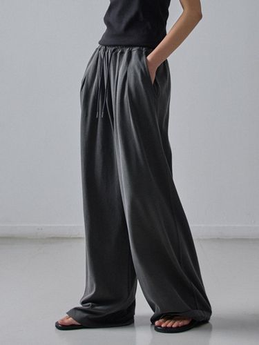 FACADE PATTERN ♥ Curved Summer Wool Pants Designer fashion, Seoul-fully created | W Concept