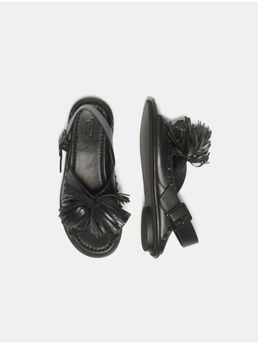 ★SUECOMMA BONNIE★ Frangia ribbon sandalblack DG2AM25031BLK SUECOMMA BONNIE Black Sandals | Modalova