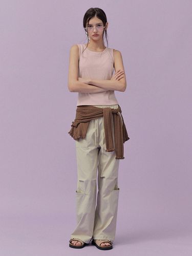 LOHA String Wide Jogger Pants - TWEE - Modalova