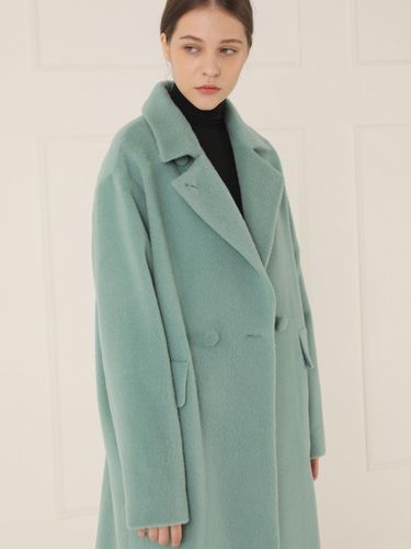 BABY SURI ALPACA DOUBLE WOOL COAT - na`au - Modalova