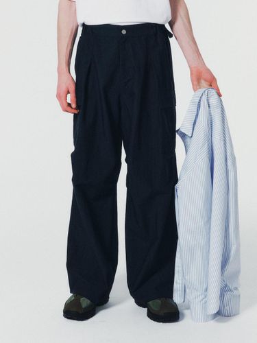 Wide Cargo Pants [] (EZS2PT07DN) - EDENIK - Modalova