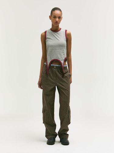 PAJAMA CARGO PANTS [BROWN] - MARGESHERWOOD - Modalova