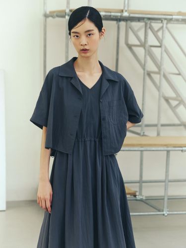 RN Crop Shirt Blouse (AR2EB570) - LAP - Modalova