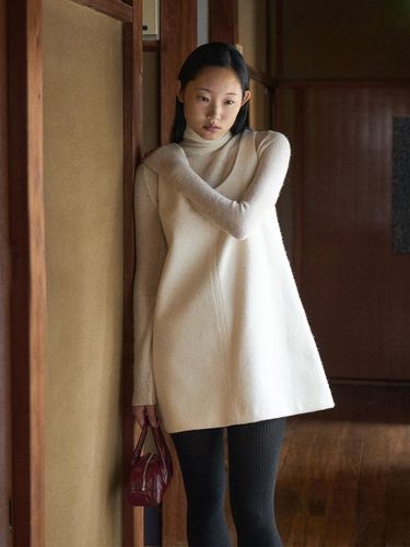 Bebiano Turtleneck Knit Sweater - ANGELO BIANCO - Modalova