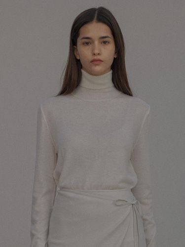 Merino Wool Turtleneck Sweater [] - TALITHA - Modalova