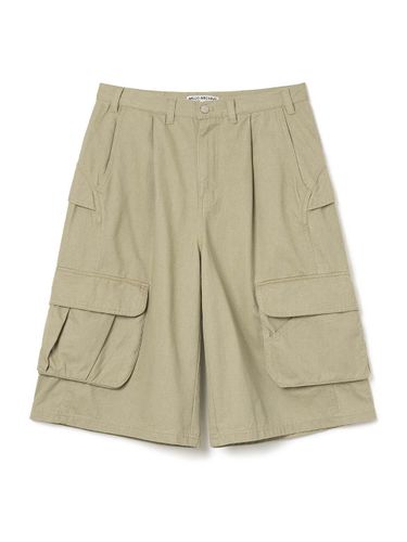 Wide Cargo Pants [Beige] - Millo Archive - Modalova