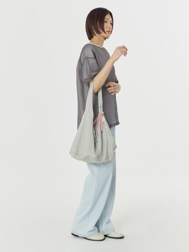 Lightweight Spacious Simple Hobo Bag [GREEN] - JULIAPEPE - Modalova