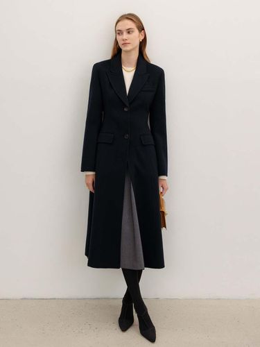 Classic A-line Handmade Wool-Cashmere Coat [] - BAU by Bride And You - Modalova