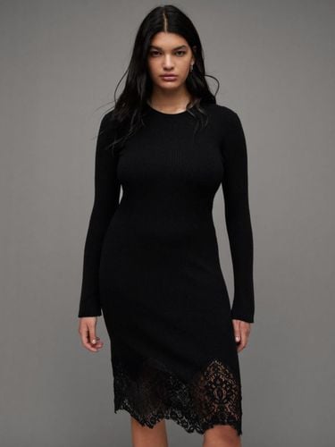 Cashmere Lace Scalloped Mini Dress (WD044Z-5) - AllSaints - Modalova