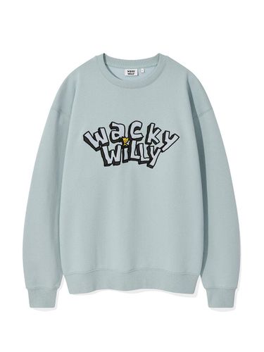パーカー・フーディ [WACKYWILLY] Crack Graphic Semi-overfit Hoodie (2 COLOR) Wacky Willy Sweatshirt | Modalova