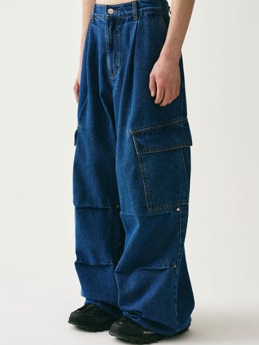 AVANDRESS ■ S Dyed Cargo Denim Pants - 2COL AVANDRESS Cargo Pants | Modalova