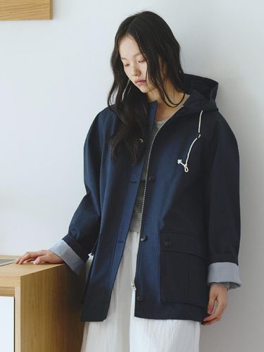 Hooded Safari Lightweight Cotton Jacket [] - Tillber - Modalova