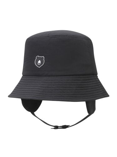 Detachable Earflap Fleece Lined Bucket Hat [] (G6RAX24641BKX) - Golden Bear - Modalova