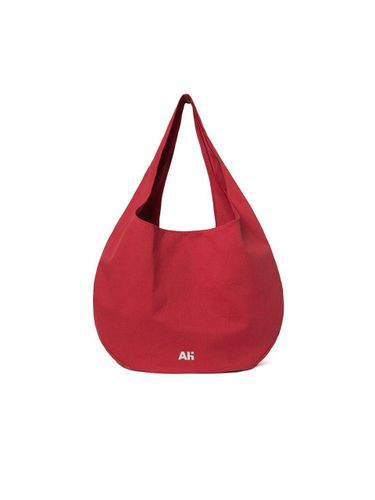 Cotton Spacious Hobo Eco Bag [Red] - AVAM HOME - Modalova