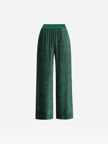 Velvet Elastic Waist Wide Leg Pants (T236MPT134W) - Thursday Island - Modalova