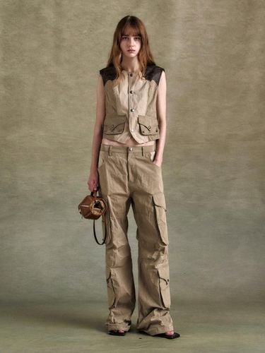 Waxed Utility Pocket Cargo Pants [] (apa822w) - ADSB ANDERSSON BELL for WOMEN - Modalova