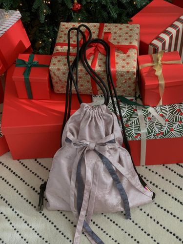 Ribbon String Backpack [Pink] - 71to96 - Modalova
