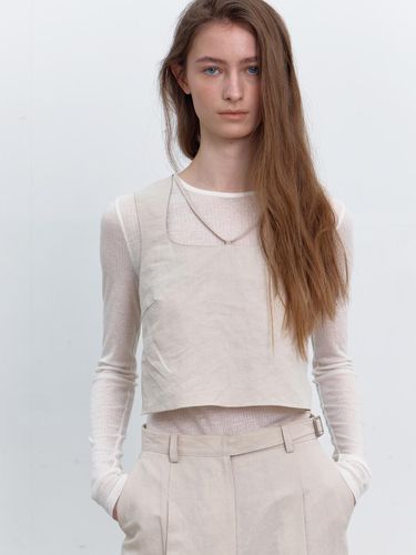 ANOUK VEST [LIGHT BEIGE] - PUBLICKA X - Modalova