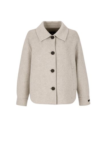 Handmade Short Coat [Light brown] - QUEEN STYLE - Modalova