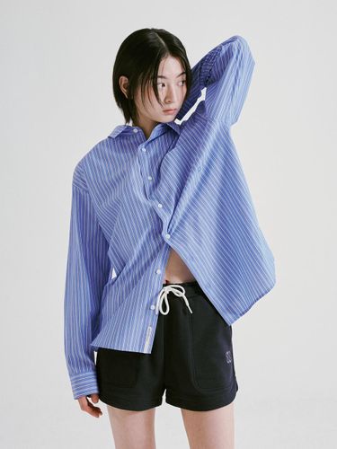 MULTI STRIPE COTTON SHIRTS [BLUE] - MARKM - Modalova
