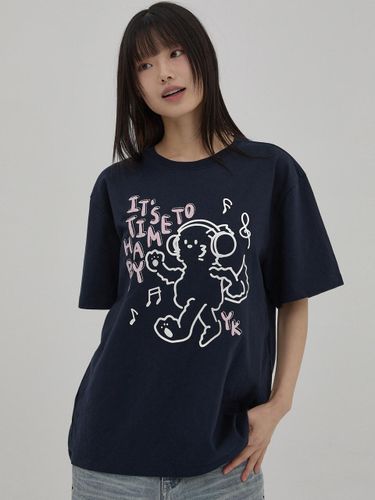 Short-Sleeve T-Shirt [Navy] - WAIKEI - Modalova