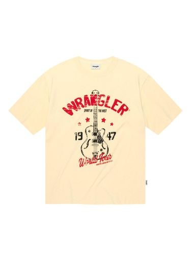 Guitar Tour T-Shirt [Yellow] - Wrangler - Modalova